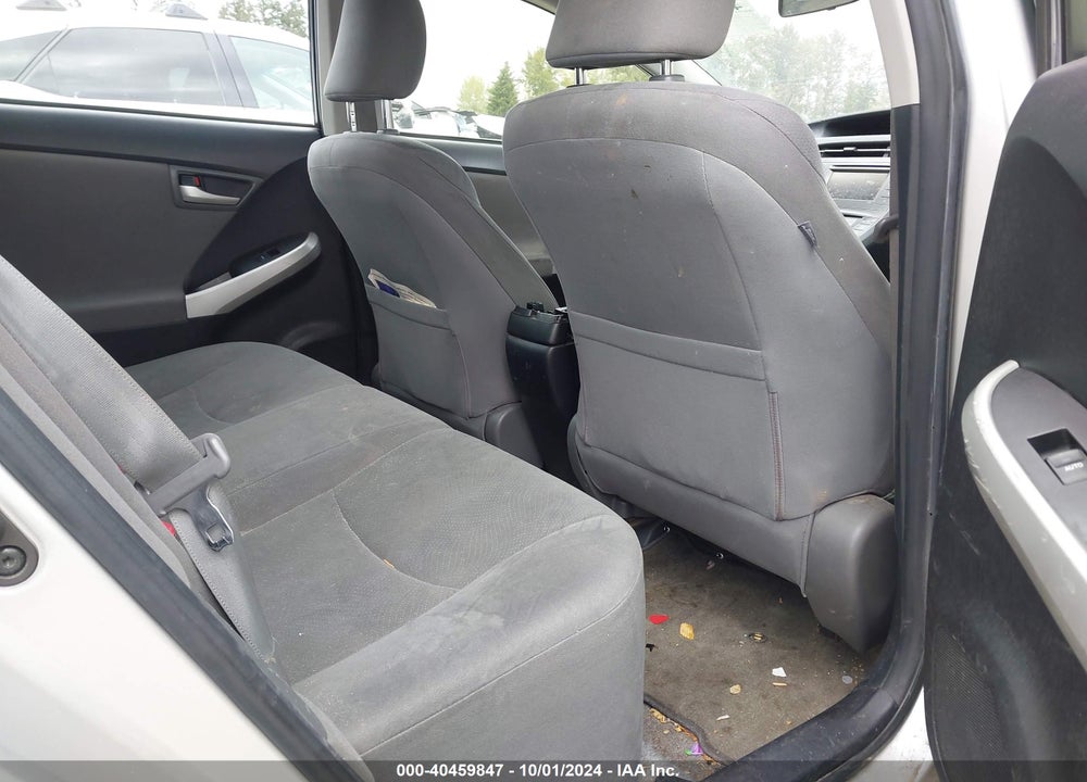 2012 TOYOTA PRIUS VIN: JTDKN3DU5C1522453