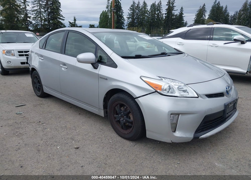 2012 TOYOTA PRIUS VIN: JTDKN3DU5C1522453