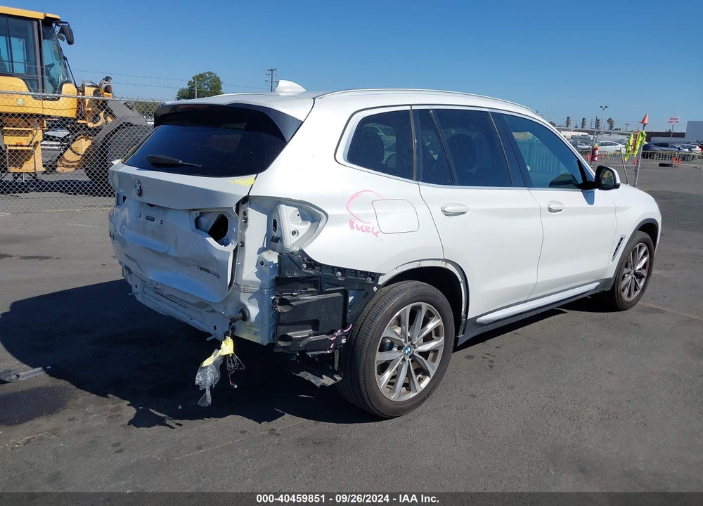 2018 BMW X3 XDRIVE30I VIN: 5UXTR9C50JLD68713