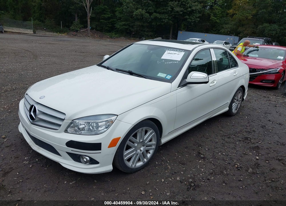 2008 MERCEDES-BENZ C 300 LUXURY/SPORT VIN: WDDGF54X38R035310