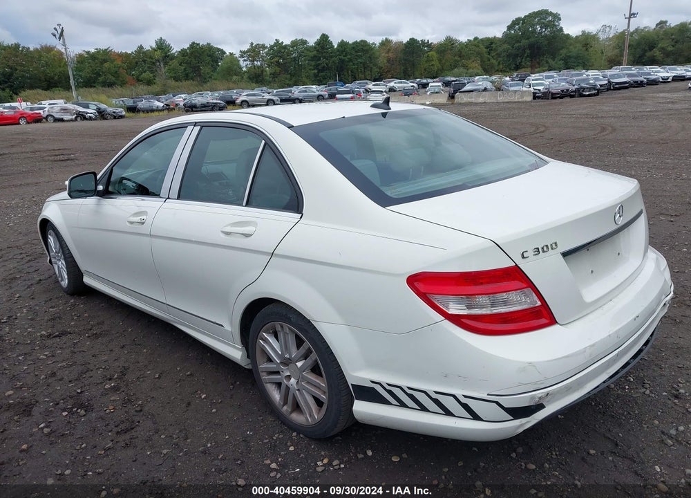 2008 MERCEDES-BENZ C 300 LUXURY/SPORT VIN: WDDGF54X38R035310