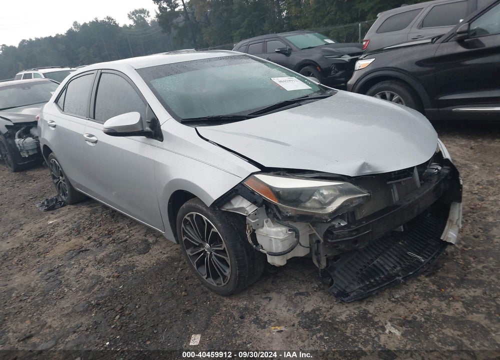 2014 TOYOTA COROLLA S PLUS VIN: 2T1BURHE1EC007912
