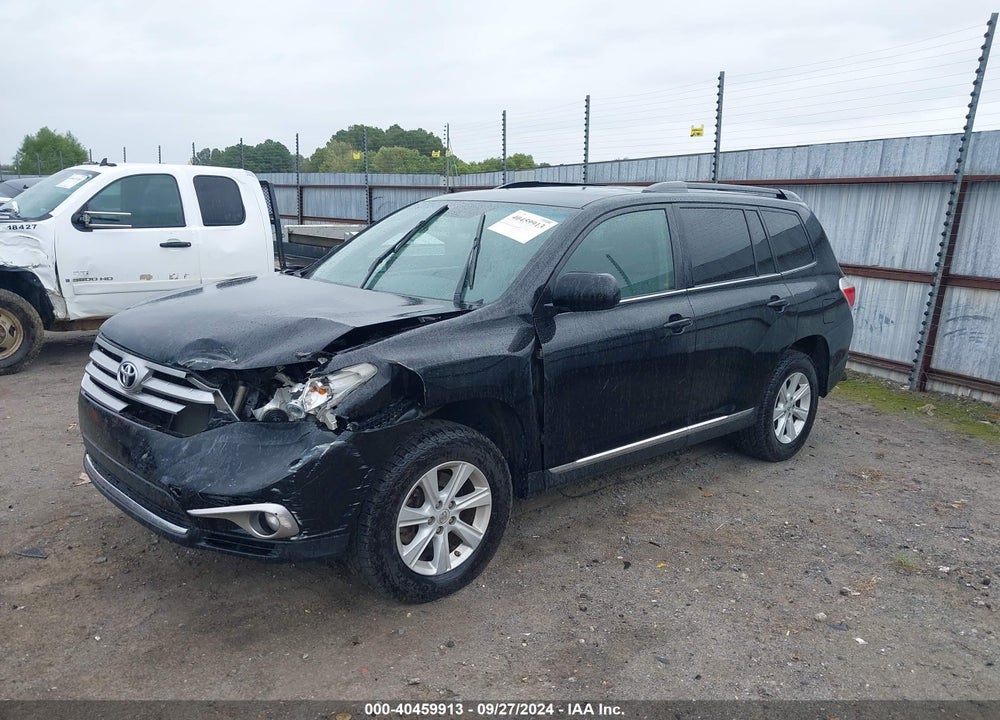 2013 TOYOTA HIGHLANDER SE V6 VIN: 5TDBK3EH6DS216523