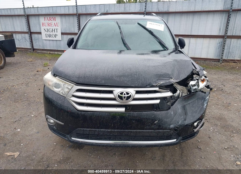 2013 TOYOTA HIGHLANDER SE V6 VIN: 5TDBK3EH6DS216523