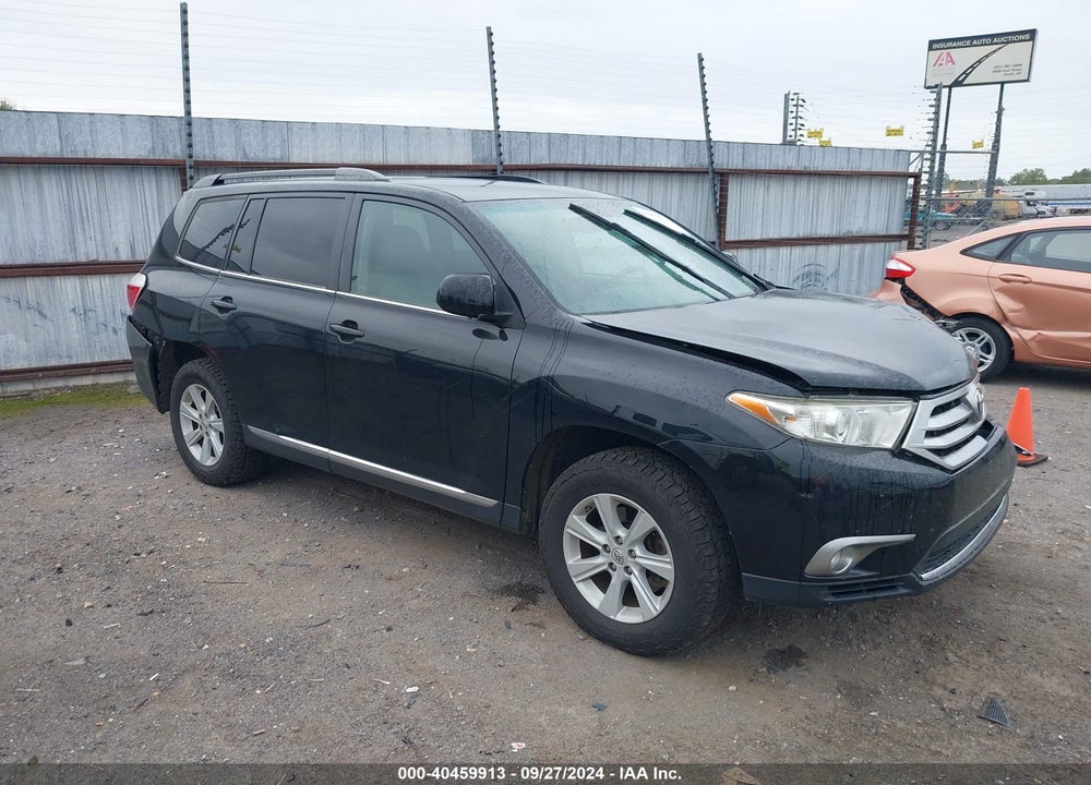 2013 TOYOTA HIGHLANDER SE V6 VIN: 5TDBK3EH6DS216523