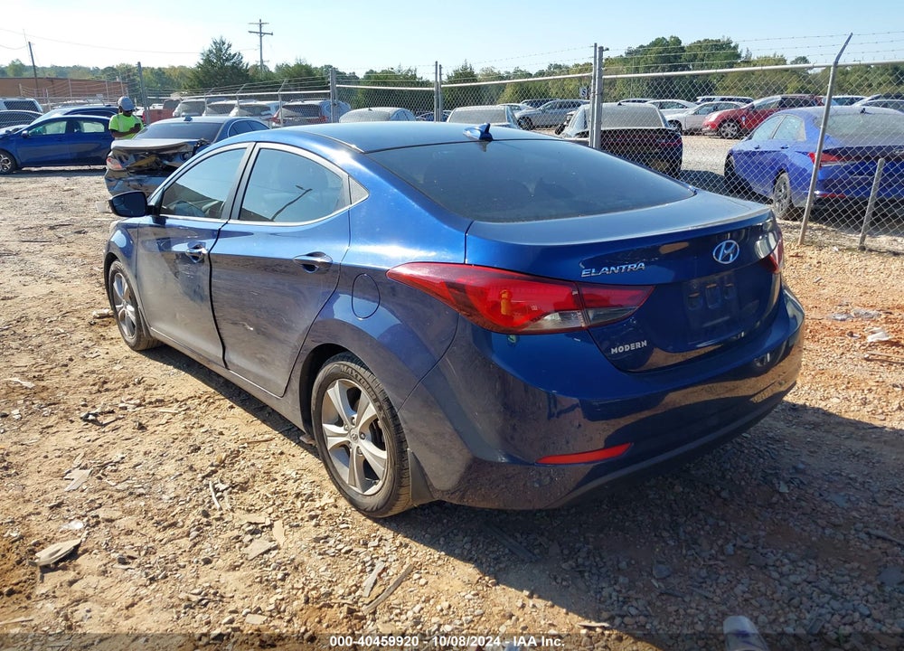 2016 HYUNDAI ELANTRA VALUE EDITION VIN: 5NPDH4AE2GH754722