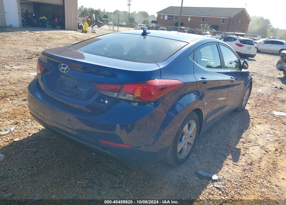 2016 HYUNDAI ELANTRA VALUE EDITION VIN: 5NPDH4AE2GH754722