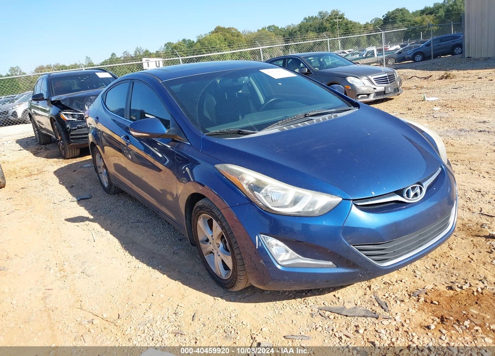 2016 HYUNDAI ELANTRA VALUE EDITION VIN: 5NPDH4AE2GH754722