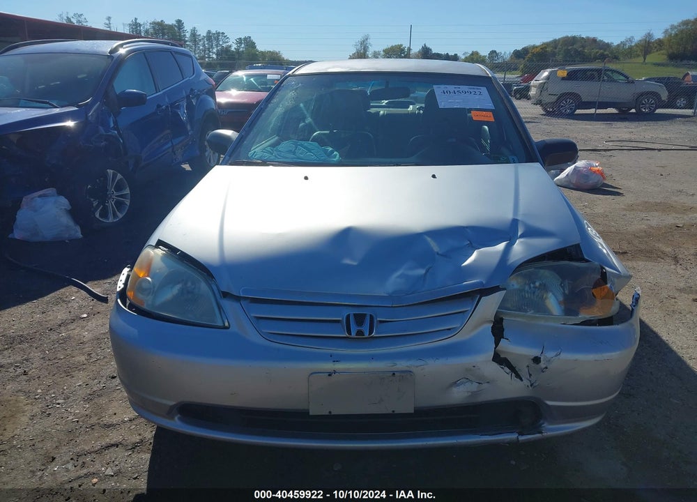 2003 HONDA CIVIC LX VIN: 2HGES16513H594723
