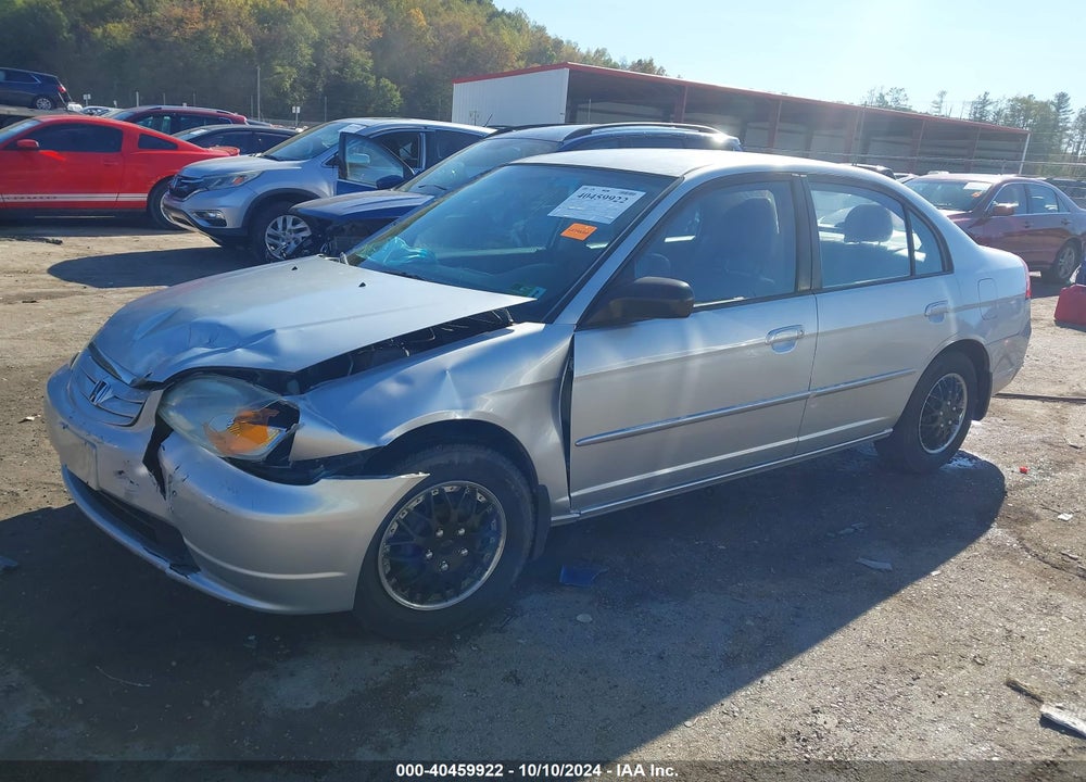 2003 HONDA CIVIC LX VIN: 2HGES16513H594723