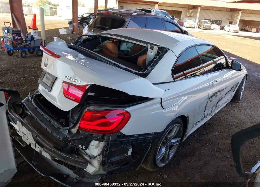 2018 BMW 430I VIN: WBA4Z1C52JEC60540