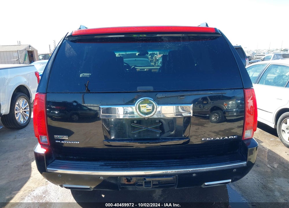 2012 CADILLAC ESCALADE PLATINUM EDITION VIN: 1GYS4DEF4CR281876