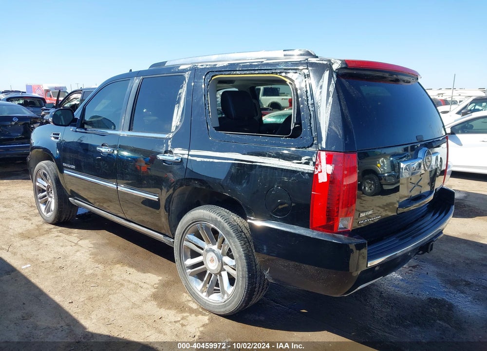 2012 CADILLAC ESCALADE PLATINUM EDITION VIN: 1GYS4DEF4CR281876