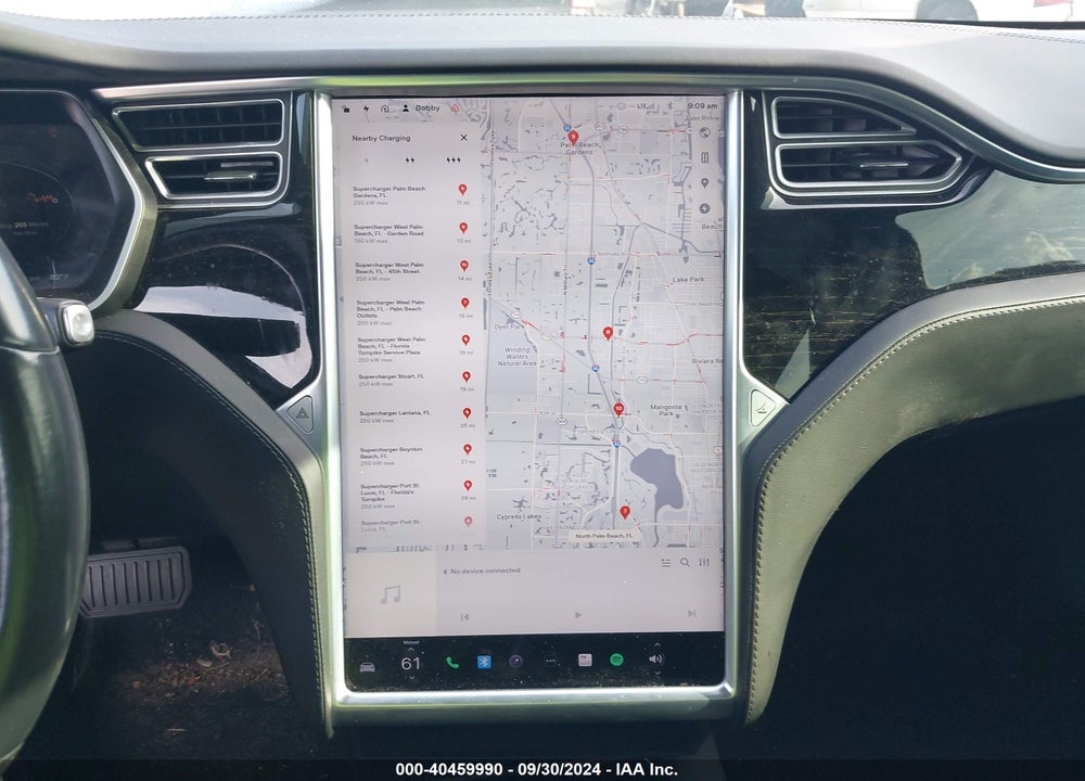 2017 TESLA MODEL S 60/75 VIN: 5YJSA1E18HF203213