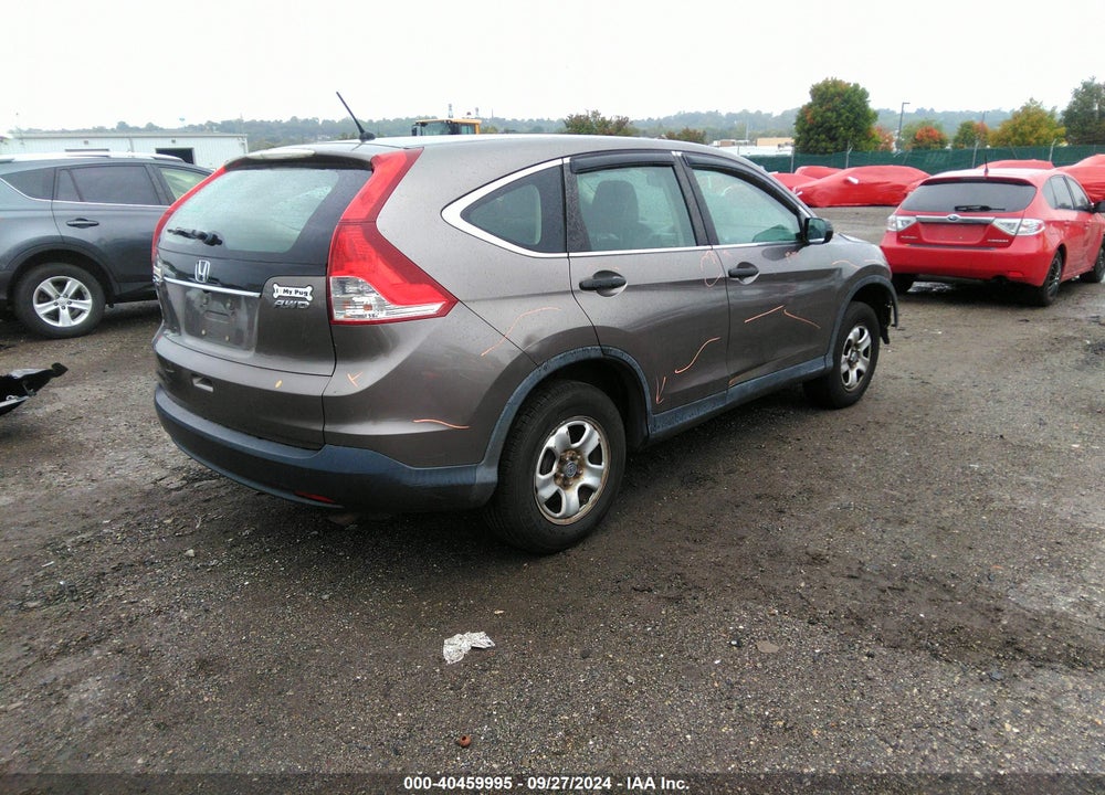 2012 HONDA CR-V LX VIN: 5J6RM4H31CL081203