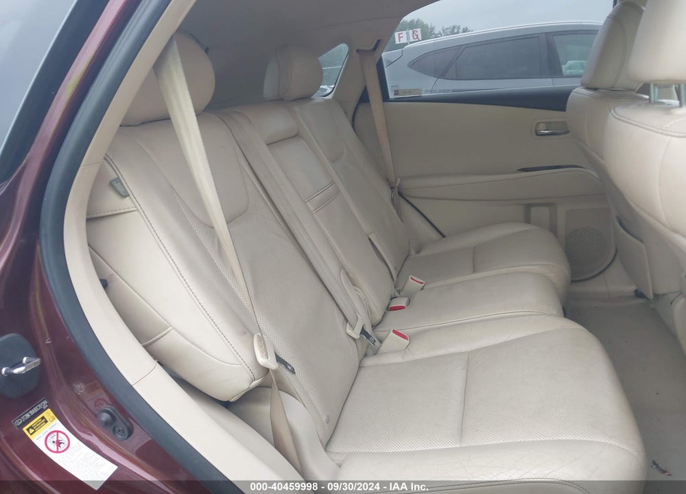 2013 LEXUS RX 350 VIN: 2T2BK1BA9DC201384