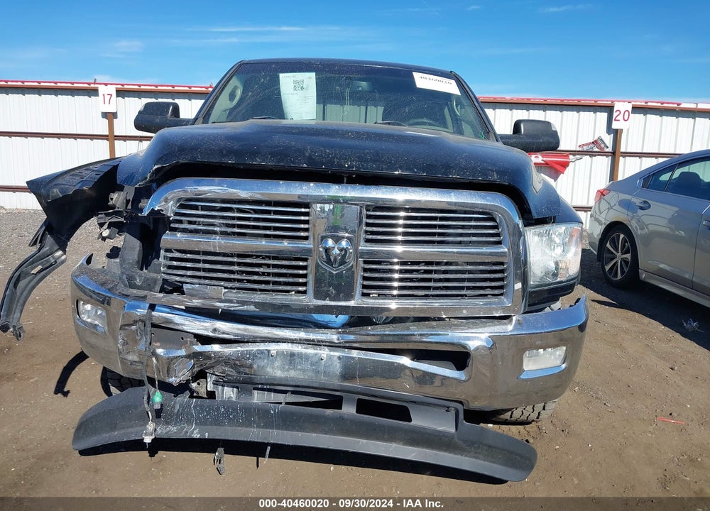 2012 RAM 2500 SLT VIN: 3C6TD5DT6CG336102