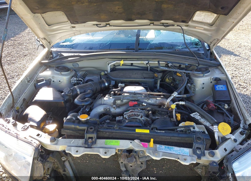2006 SUBARU FORESTER VIN: JF1SG63626G708599