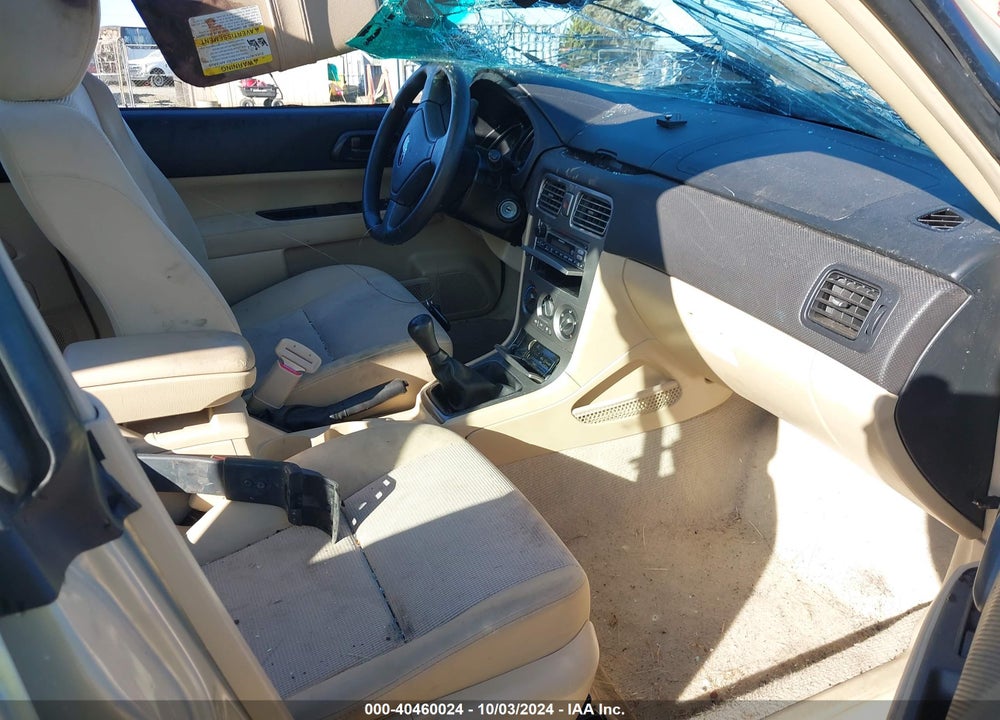 2006 SUBARU FORESTER VIN: JF1SG63626G708599