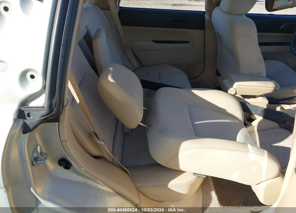 2006 SUBARU FORESTER VIN: JF1SG63626G708599