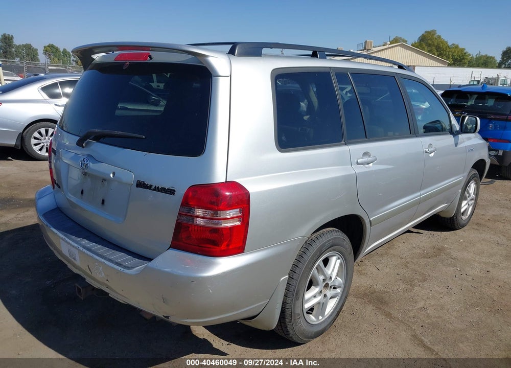 2002 TOYOTA HIGHLANDER LIMITED V6 VIN: JTEHF21A320080462