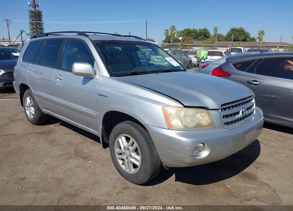 2002 TOYOTA HIGHLANDER LIMITED V6 VIN: JTEHF21A320080462