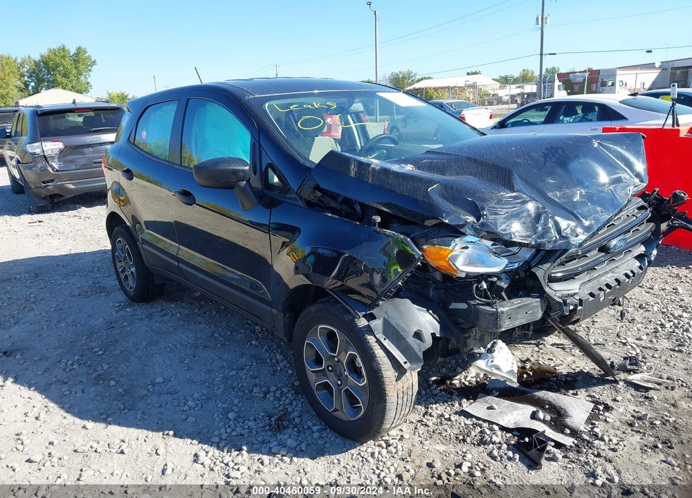 2018 FORD ECOSPORT S VIN: MAJ6P1SL3JC176100