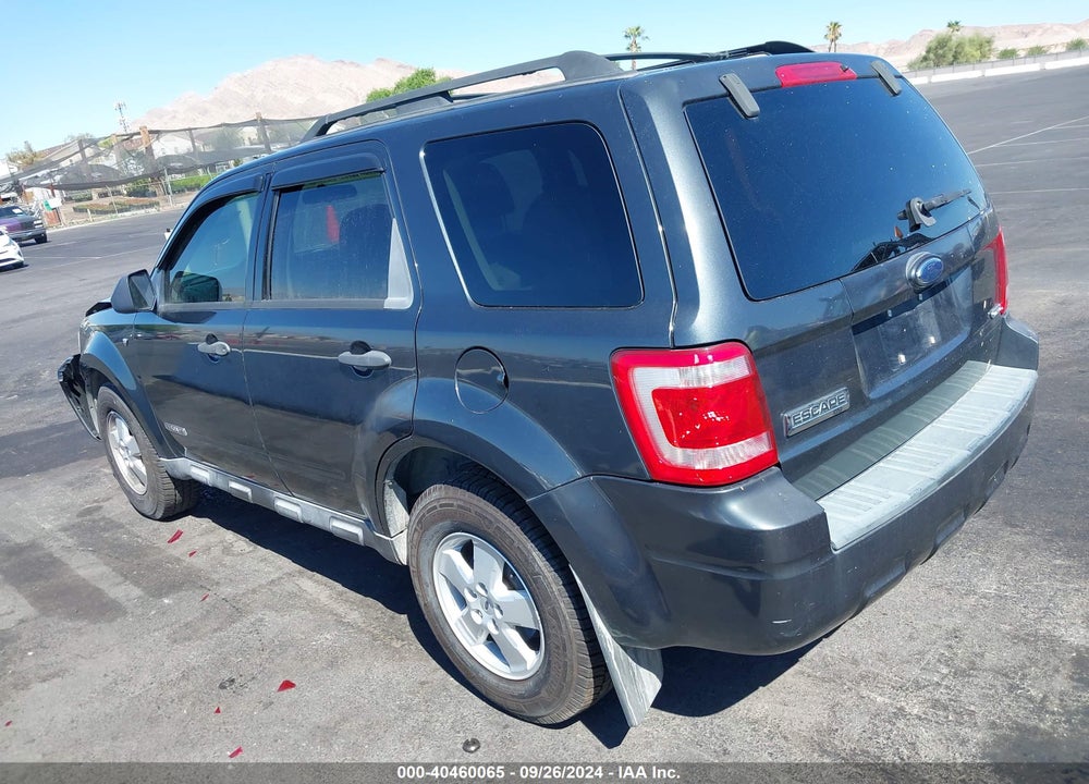 2008 FORD ESCAPE XLT VIN: 1FMCU03168KE59616