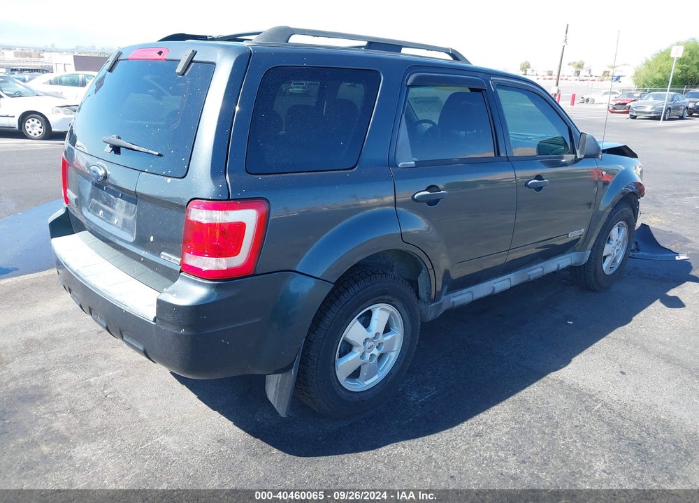 2008 FORD ESCAPE XLT VIN: 1FMCU03168KE59616