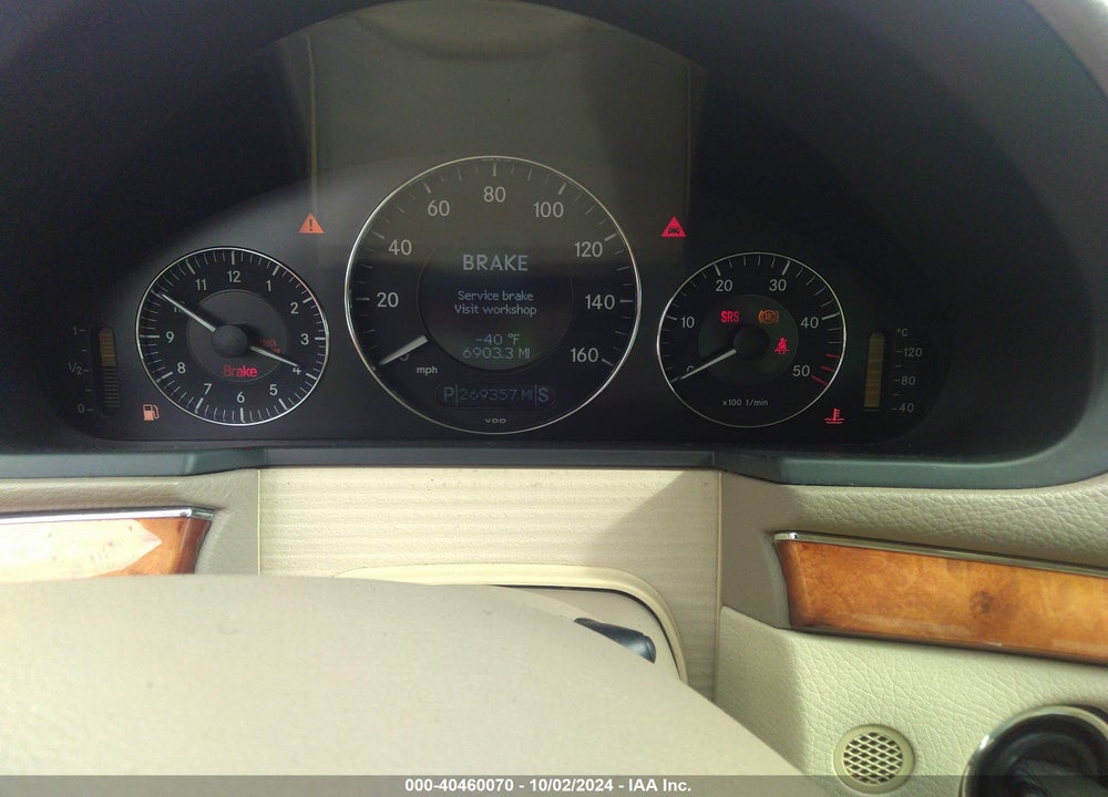 2006 MERCEDES-BENZ E 320 CDI VIN: WDBUF26J36A859645