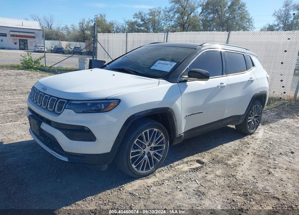 2022 JEEP COMPASS LIMITED 4X4 VIN: 3C4NJDCB1NT111920