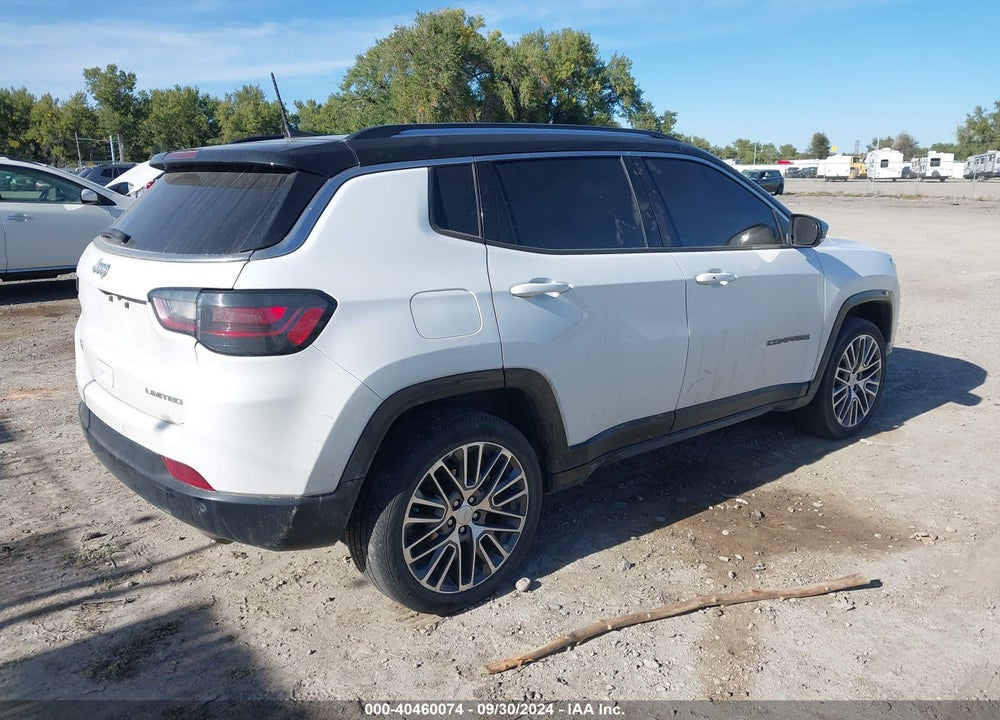 2022 JEEP COMPASS LIMITED 4X4 VIN: 3C4NJDCB1NT111920
