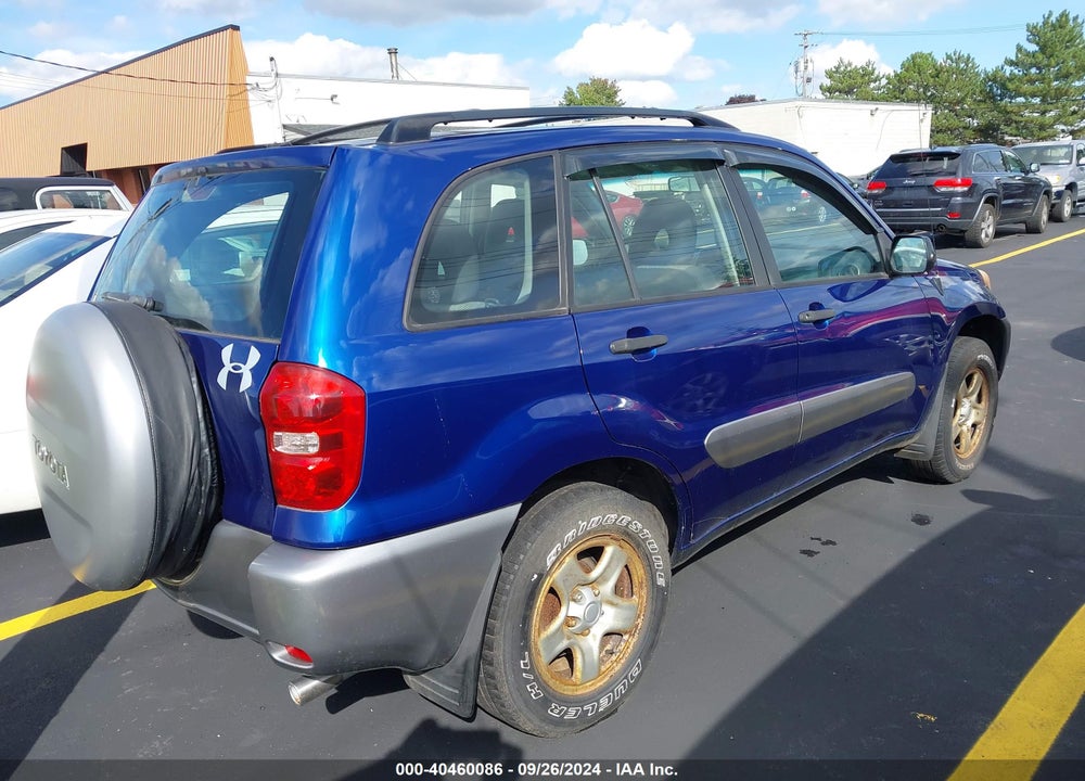 2004 TOYOTA RAV4 VIN: JTEGD20VX40031767
