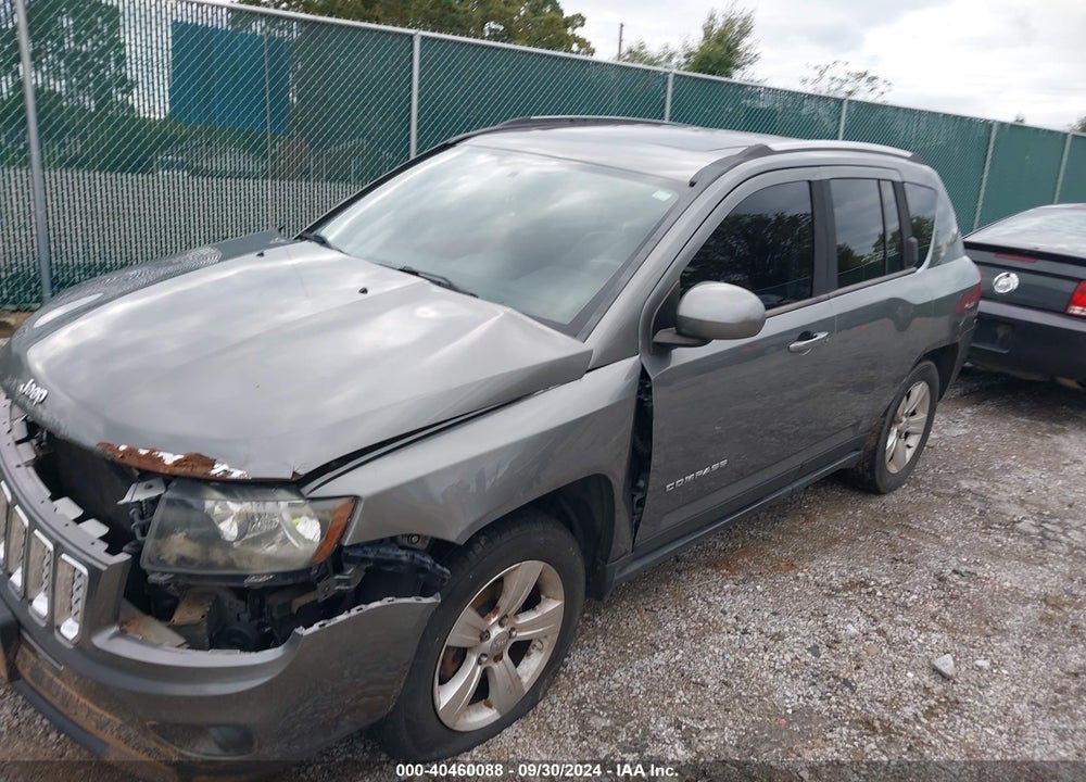 2014 JEEP COMPASS LATITUDE VIN: 1C4NJDEB3ED575553