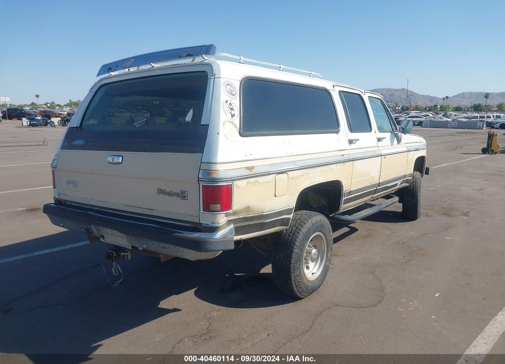 1990 CHEVROLET SUBURBAN V2500 VIN: 1GBGV26K1LF149284