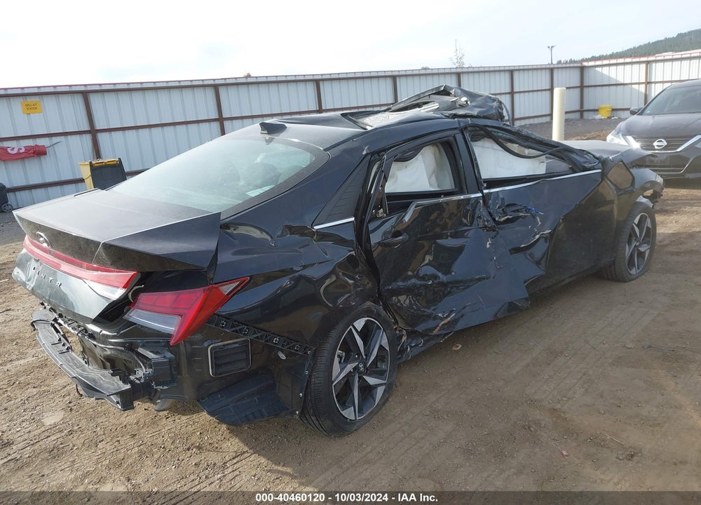 2022 HYUNDAI ELANTRA SEL VIN: KMHLN4AG4NU336652