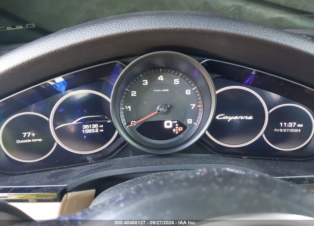 2020 PORSCHE CAYENNE VIN: WP1AA2AY8LDA03712