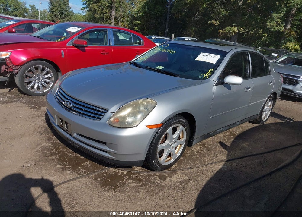 2004 INFINITI G35 VIN: JNKCV51E54M103496