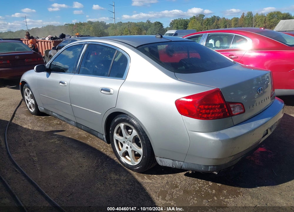 2004 INFINITI G35 VIN: JNKCV51E54M103496