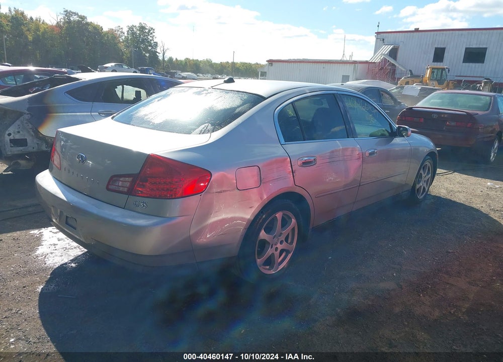 2004 INFINITI G35 VIN: JNKCV51E54M103496