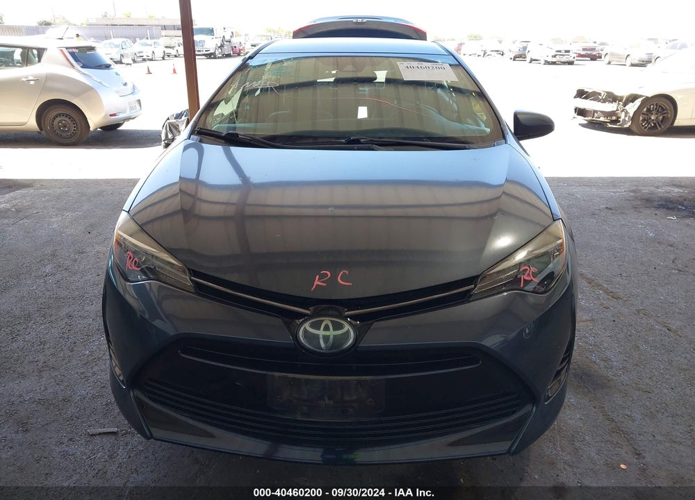 2018 TOYOTA COROLLA LE VIN: 5YFBURHE1JP804462