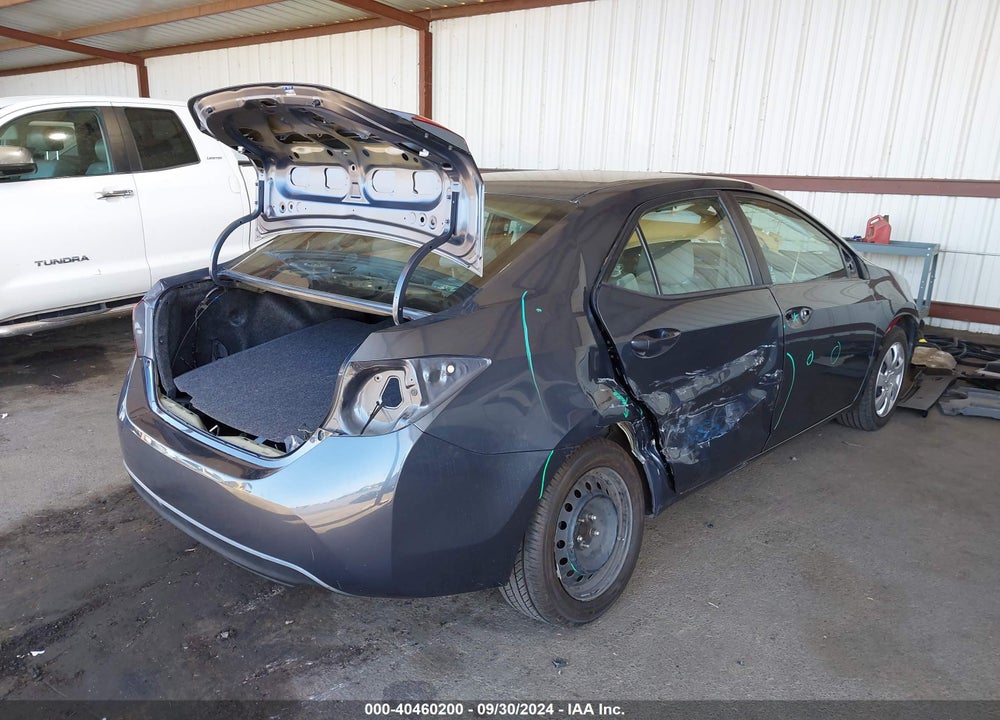 2018 TOYOTA COROLLA LE VIN: 5YFBURHE1JP804462