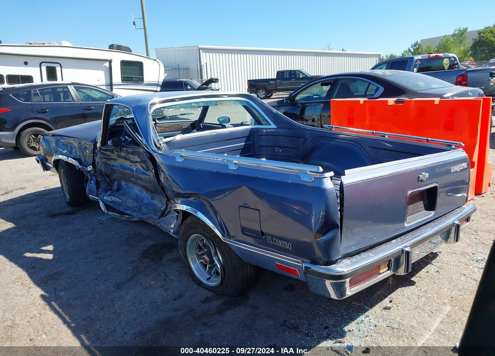 1983 CHEVROLET EL CAMINO VIN: 1GCCW80H4DR234563