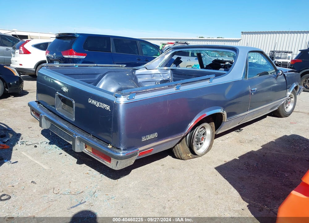 1983 CHEVROLET EL CAMINO VIN: 1GCCW80H4DR234563