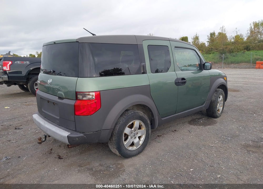 2004 HONDA ELEMENT EX VIN: 5J6YH27604L012357