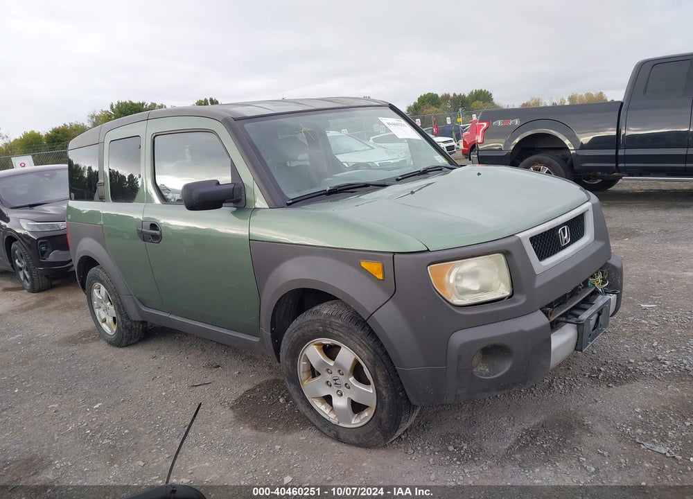 2004 HONDA ELEMENT EX VIN: 5J6YH27604L012357
