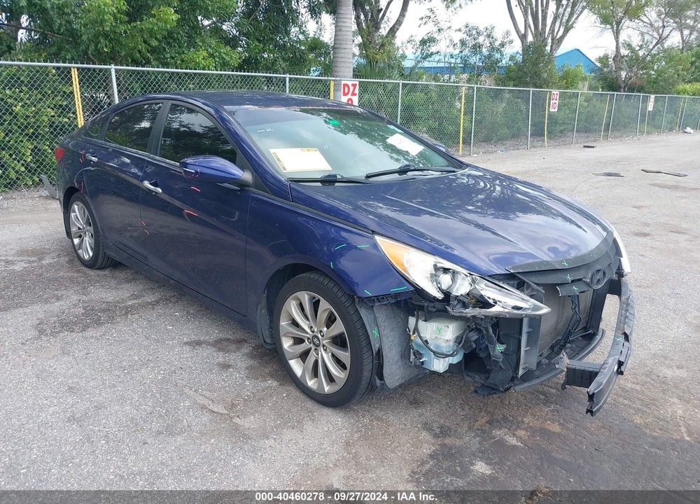 2012 HYUNDAI SONATA SE VIN: 5NPEC4AC9CH478678