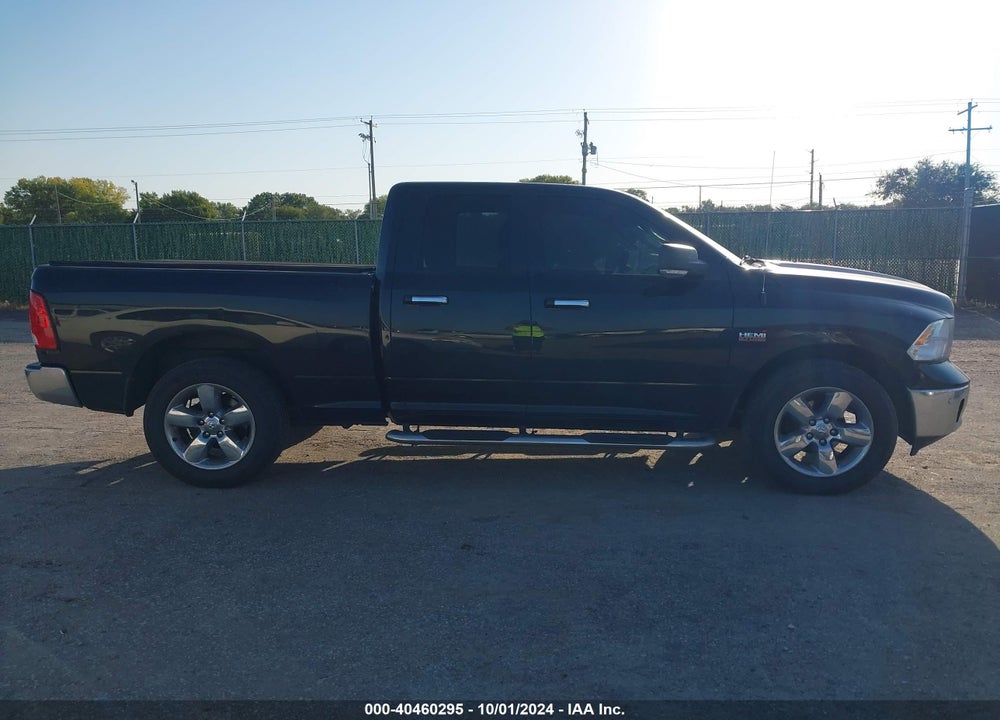 2017 RAM 1500 BIG HORN QUAD CAB 4X2 6'4 BOX VIN: 1C6RR6GT6HS657537