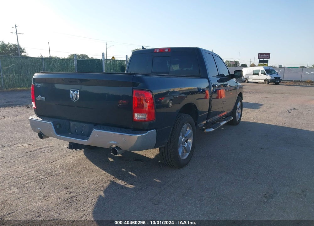 2017 RAM 1500 BIG HORN QUAD CAB 4X2 6'4 BOX VIN: 1C6RR6GT6HS657537
