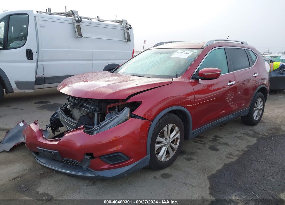 2014 NISSAN ROGUE SV VIN: 5N1AT2MT9EC772364